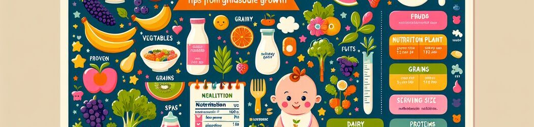 Ernährungsplan für Babys: Tipps für gesundes Wachstum